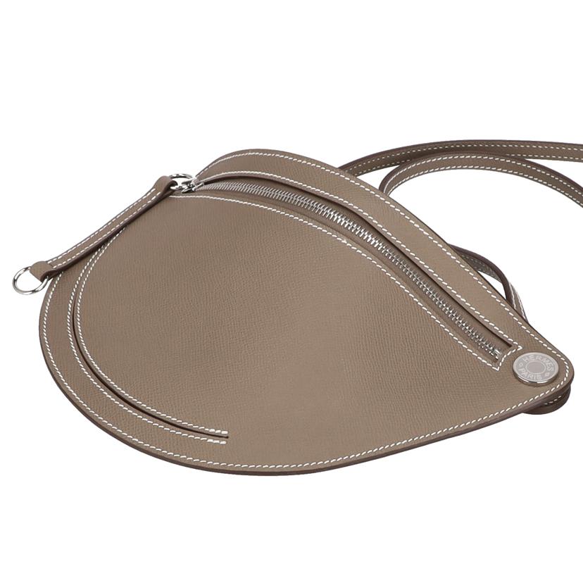 HERMES エルメス/プティット コース/ヴォーエプソン/エトゥープ//B M**************/Aランク/75