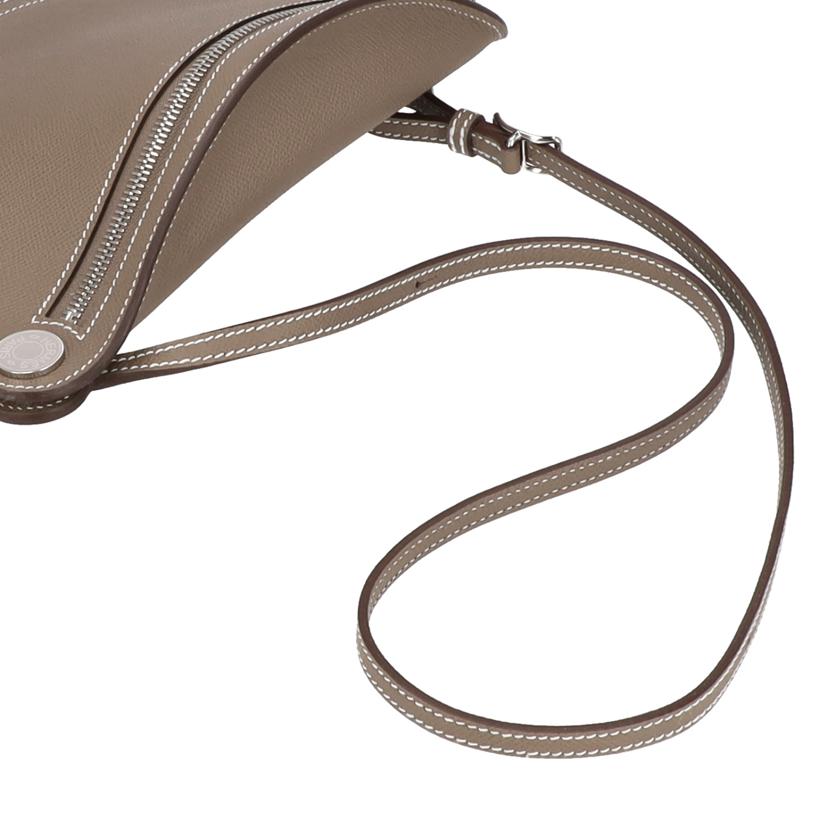 HERMES エルメス/プティット コース/ヴォーエプソン/エトゥープ//B M**************/Aランク/75