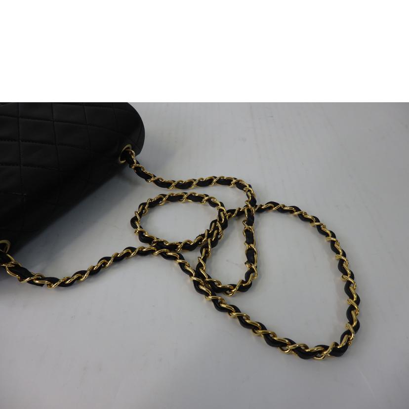 CHANEL シャネル/マトラッセ/ココマークミニチェーンショルダーバッグ/ラム/黒/ゴールド金具//228****/ABランク/84