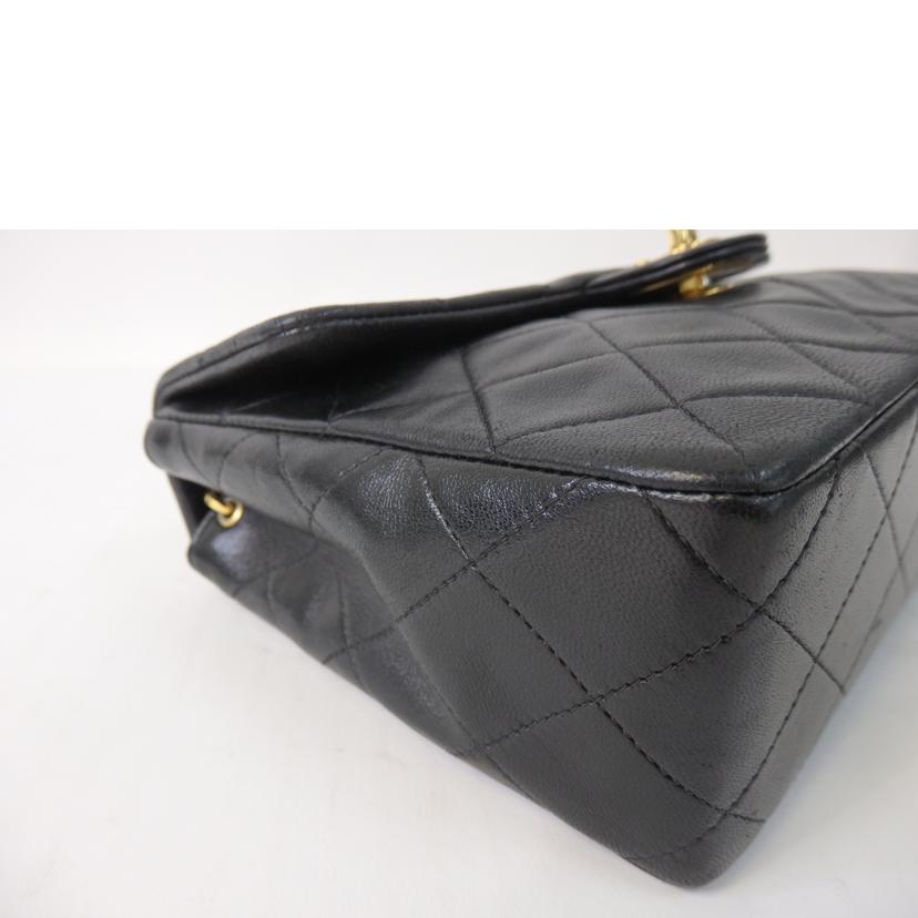 CHANEL シャネル/マトラッセ/ココマークミニチェーンショルダーバッグ/ラム/黒/ゴールド金具//228****/ABランク/84
