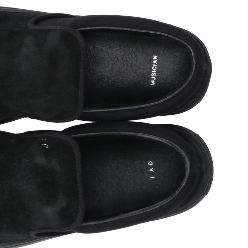 LAD MUSICIAN ラッドミュージシャン /SLIP-ON SNEAKER/Black/2122-908//42(25.5~26センチ程度)/ABランク/41