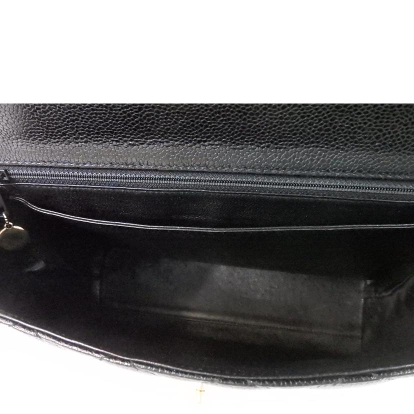 CHANEL シャネル/マトラッセココマークハンドバッグ/キャビアスキン/黒/ゴールド金具/A12397//637****/Aランク/84