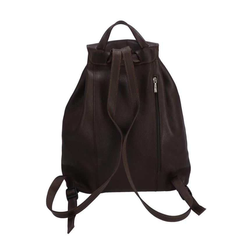 LONG CHAMP ロンシャン/LONG CHAMP レザーリュック 茶 //Bランク/78