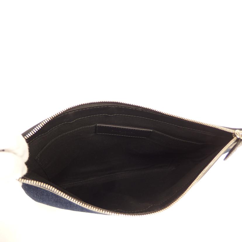 BALENCIAGA バレンシアガ/ネイビークリップロゴプリント/420407.4580//ABランク/82