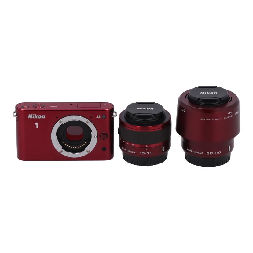 Nikon ニコン/ミラーレス一眼 ダブルズームキット/Nikon1 J2 ダブルズームキット//24002243/Bランク/22