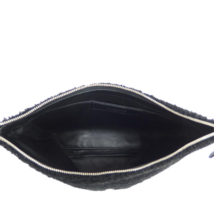BALENCIAGA バレンシアガ/シアリングポーチ/492681-1080//A 5*****/ABランク/82
