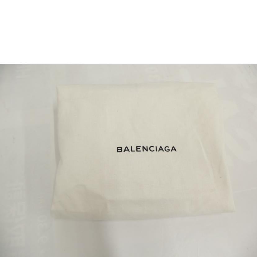 BALENCIAGA バレンシアガ/シアリングポーチ/492681-1080//A 5*****/ABランク/82