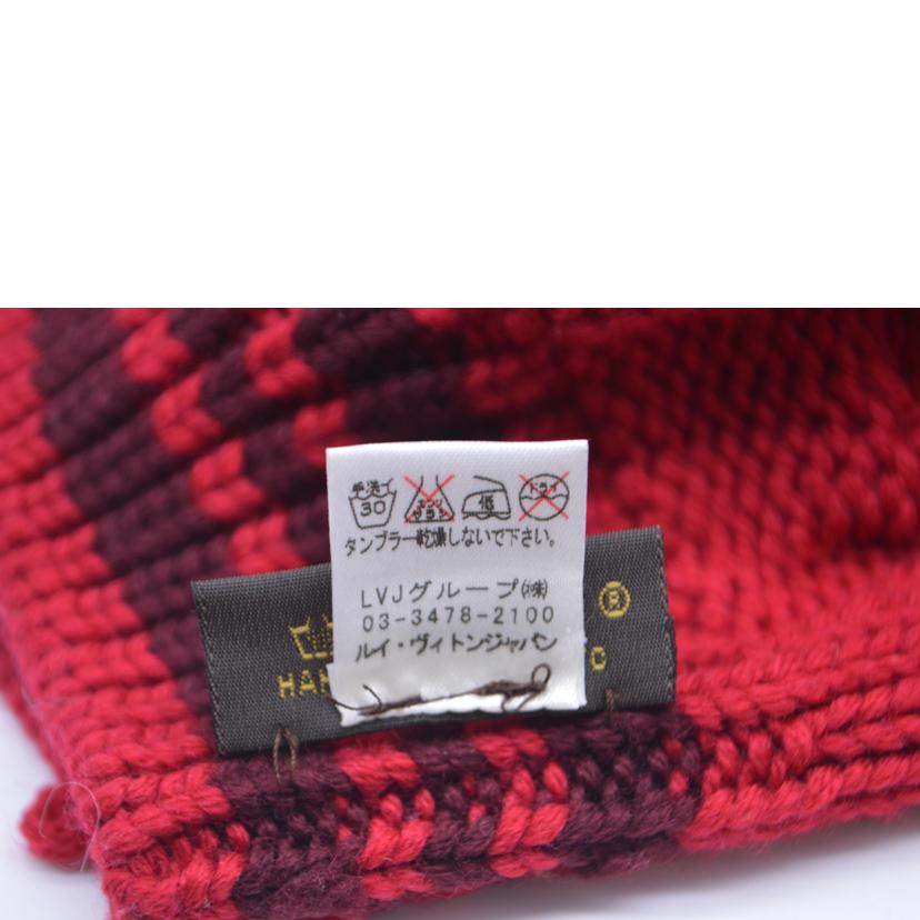 LOUIS VUITTON ルイヴィトン/LOUIS VUITTONロゴウールケーブルニットベレーハット/M72707//Aランク/89