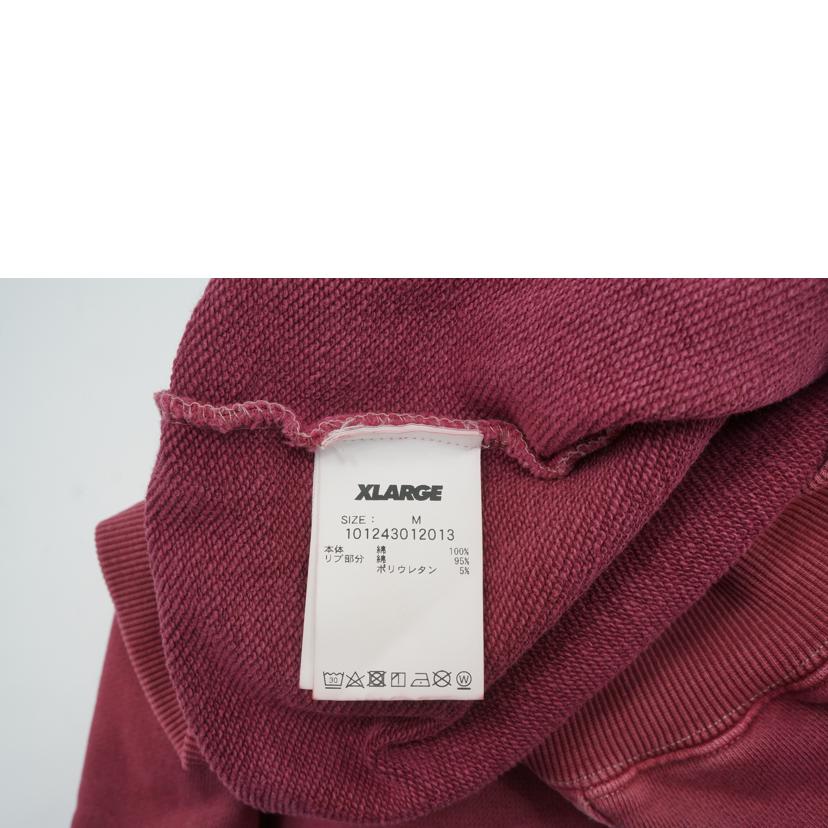 XLARGE エクストララージ/ピグメントエンボスジップフーディ/101243012013//ABランク/85