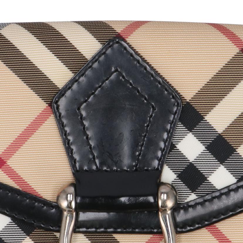 BURBERRY バーバリー/バーバリー/ノバチェック Wホック/二つ折り財布//Bランク/19