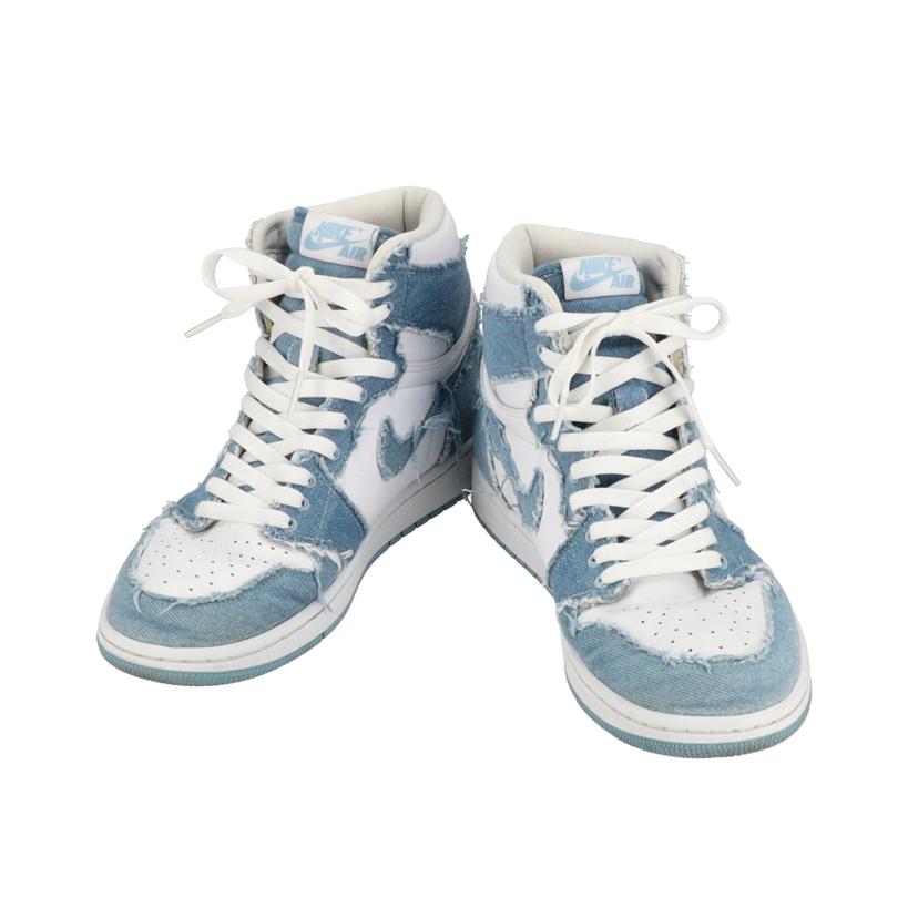 NIKE ナイキ/WMNS AIR JORDAN 1 RETRO HI OG Denim/DM9036-104//ABランク/05