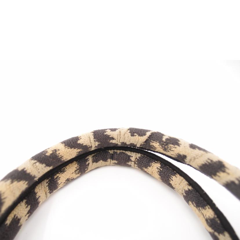 ChristianDior クリスチャンディオール/ブックトートミディアム/レオパード/M1296ZRHM//50-*******/Aランク/69