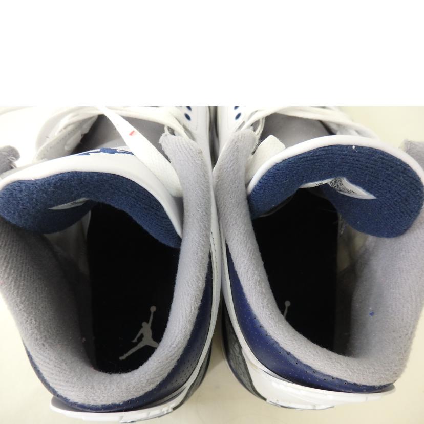 NIKE ナイキ/AIR JORDAN3 RETRO /28.0cm/CT8532-140//Bランク/84