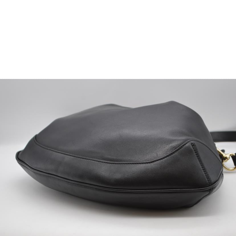 GUCCI グッチ/バンブーカーフ2wayレザーハンド/ブラック/169961//467***/ABランク/89