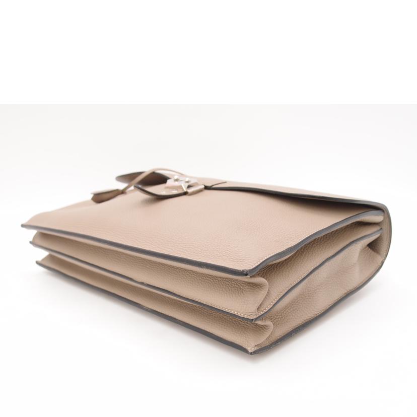 HERMES エルメス/◎サックアデペシュ38/グレージュ系//□P(*****/ABランク/69