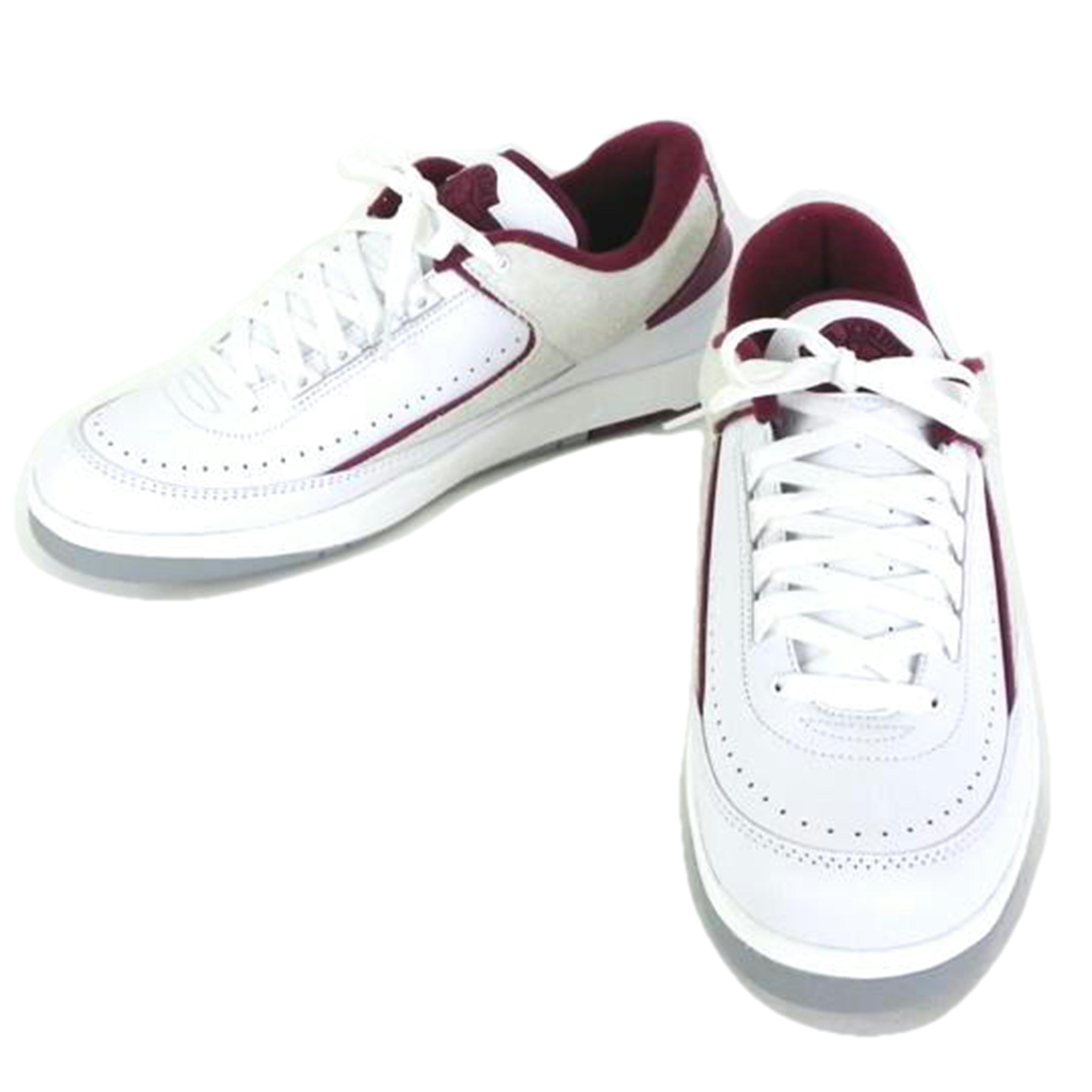 NIKE ナイキ/AIR JORDAN 2 RETRO LOW / ホワイト×チェリーウッドレッド/DV9956-103//Aランク/81