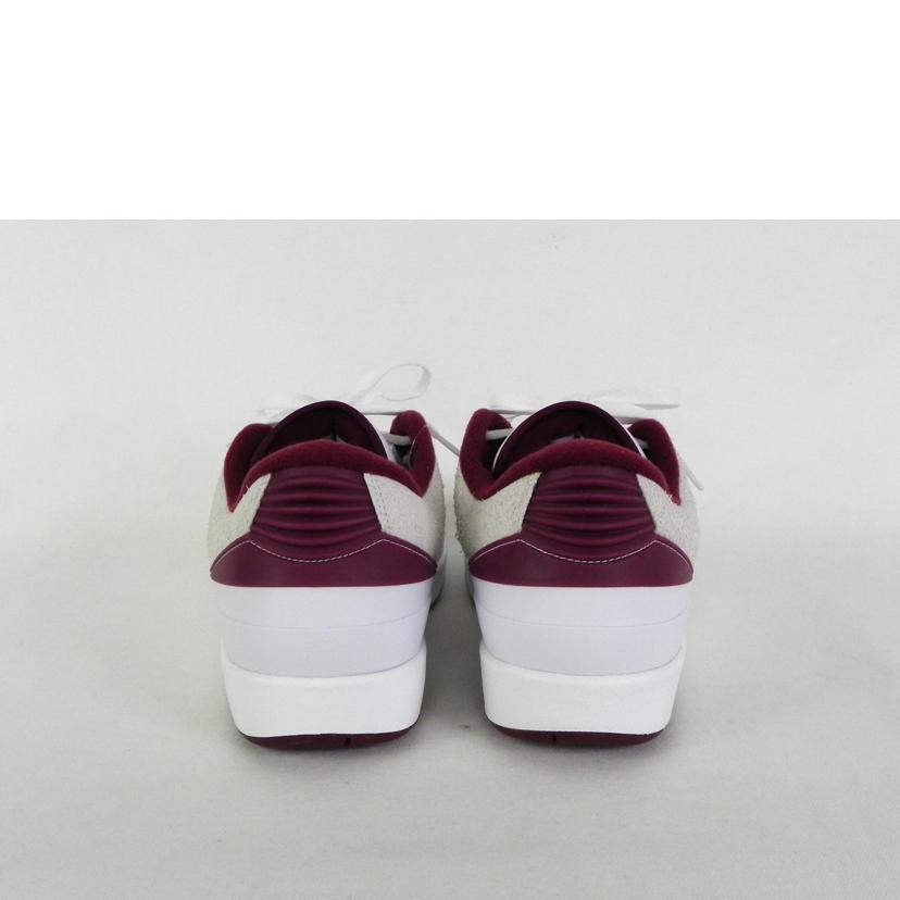 NIKE ナイキ/AIR JORDAN 2 RETRO LOW / ホワイト×チェリーウッドレッド/DV9956-103//Aランク/81