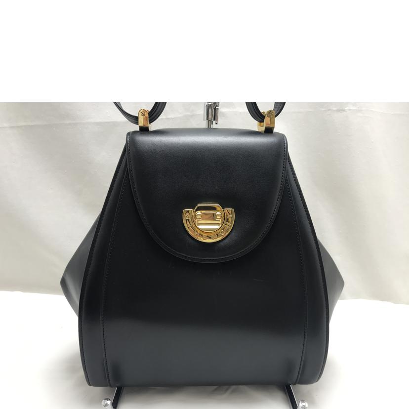 GIVENCHY ジバンシー/ヴィンテージ レザーショルダーバック//Bランク/51