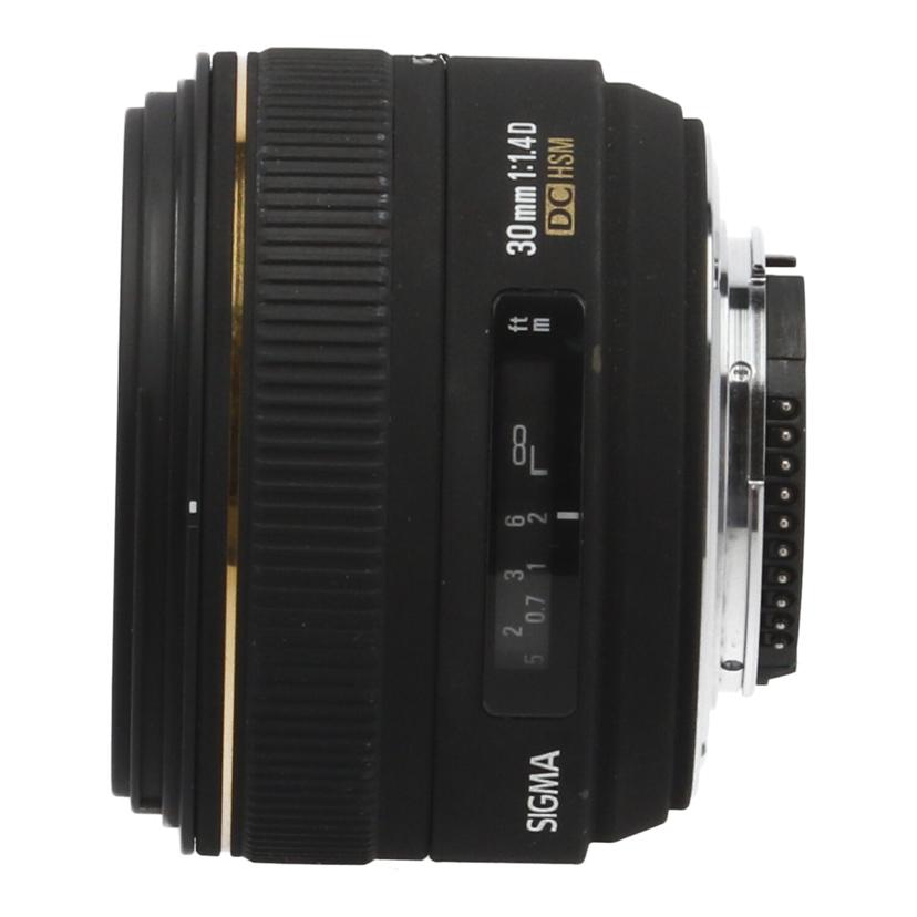 SIGMA Nikon シグマ /交換レンズ/30mm/30mm F1.4 EX DC HSM//1007376/Bランク/65
