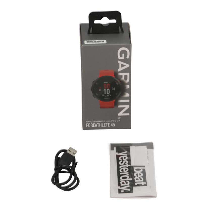 GARMIN ガーミン /ランニングGPSウォッチ/ForeAthlete 45 Lava Red /010-02156-46//64U190627/BCランク/81