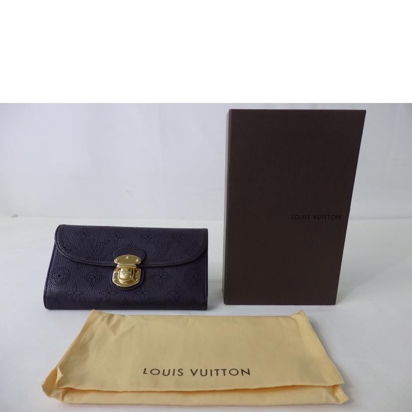 LV ルイヴィトン/ポルトフォイユ・アメリア/マヒナ/ウルサン/M58092//TN0***/ABランク/84