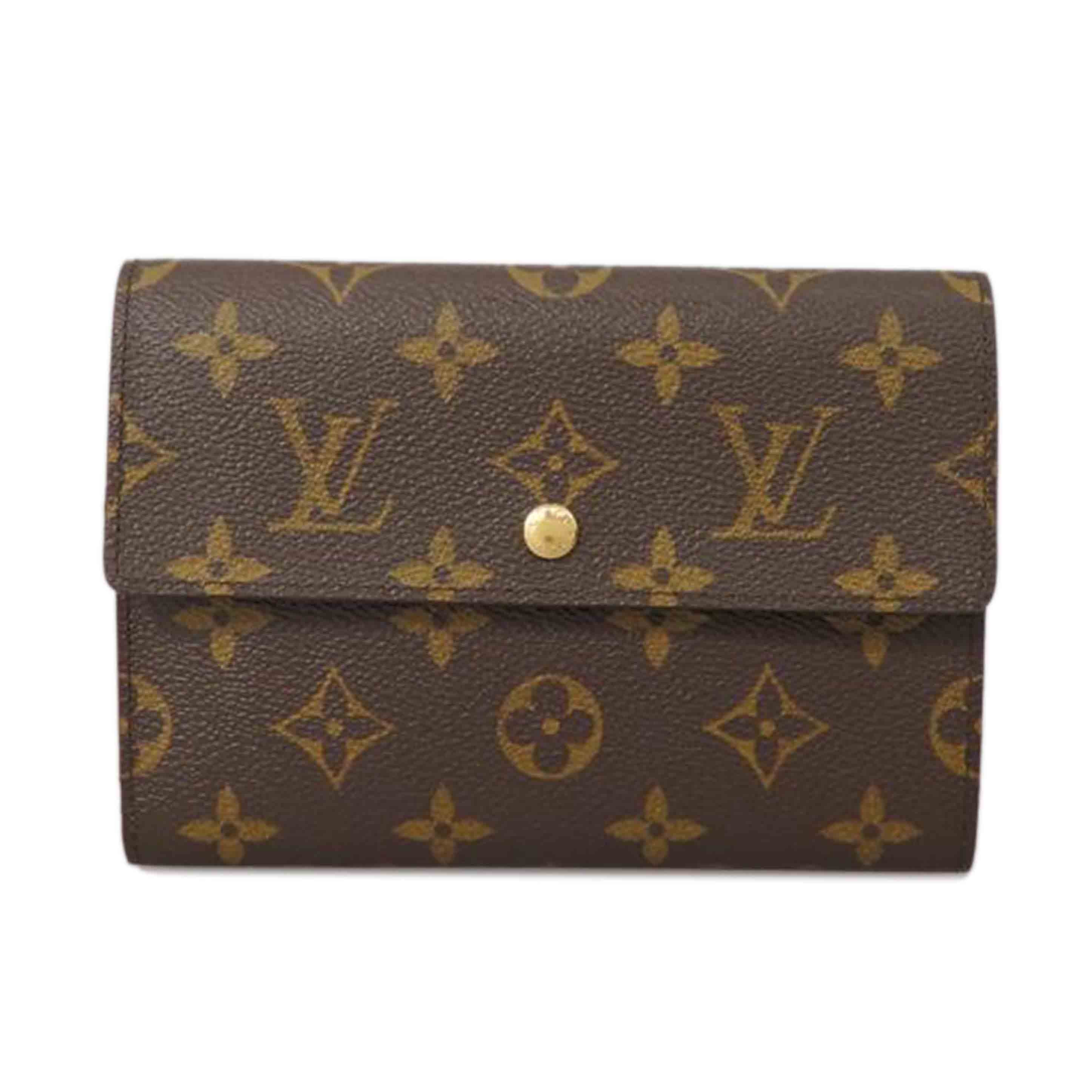 LV ルイ・ヴィトン/ポルトトレゾール・エテュイパピエ/モノグラム/M61202//SP0***/Aランク/76