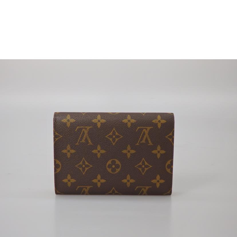 LV ルイ・ヴィトン/ポルトトレゾール・エテュイパピエ/モノグラム/M61202//SP0***/Aランク/76