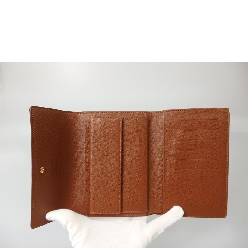 LV ルイ・ヴィトン/ポルトトレゾール・エテュイパピエ/モノグラム/M61202//SP0***/Aランク/76