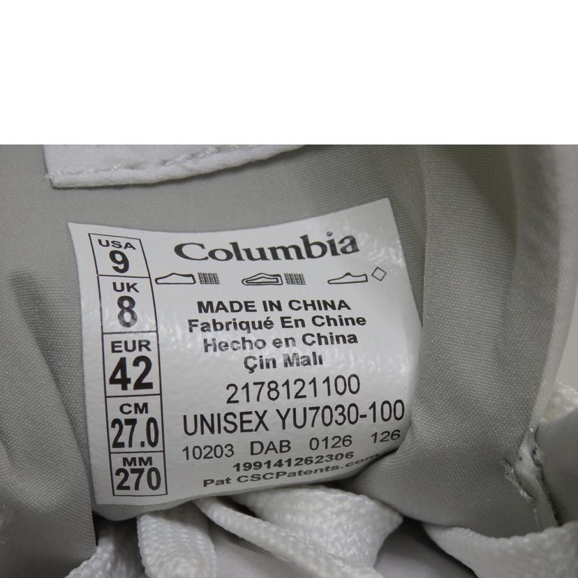 Columbia コロンビア/Columbia スニーカー/27.0㎝/YU7030-100//Sランク/84
