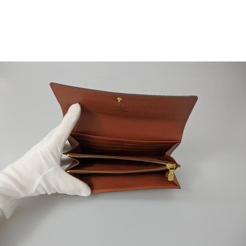 LV ルイ・ヴィトン/ポルトモネ・クレディ/モノグラム/M61725//CA2***/Aランク/76