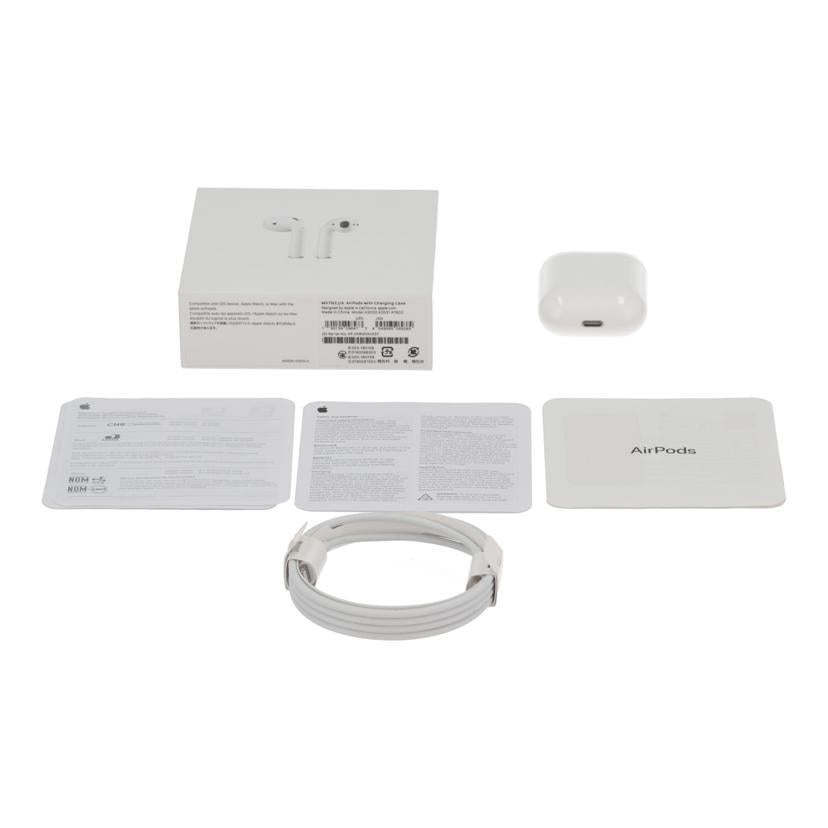 Apple アップル /AirPods 第2世代/MV7N2J/A//GFJM9GDALX2Y/Bランク/78