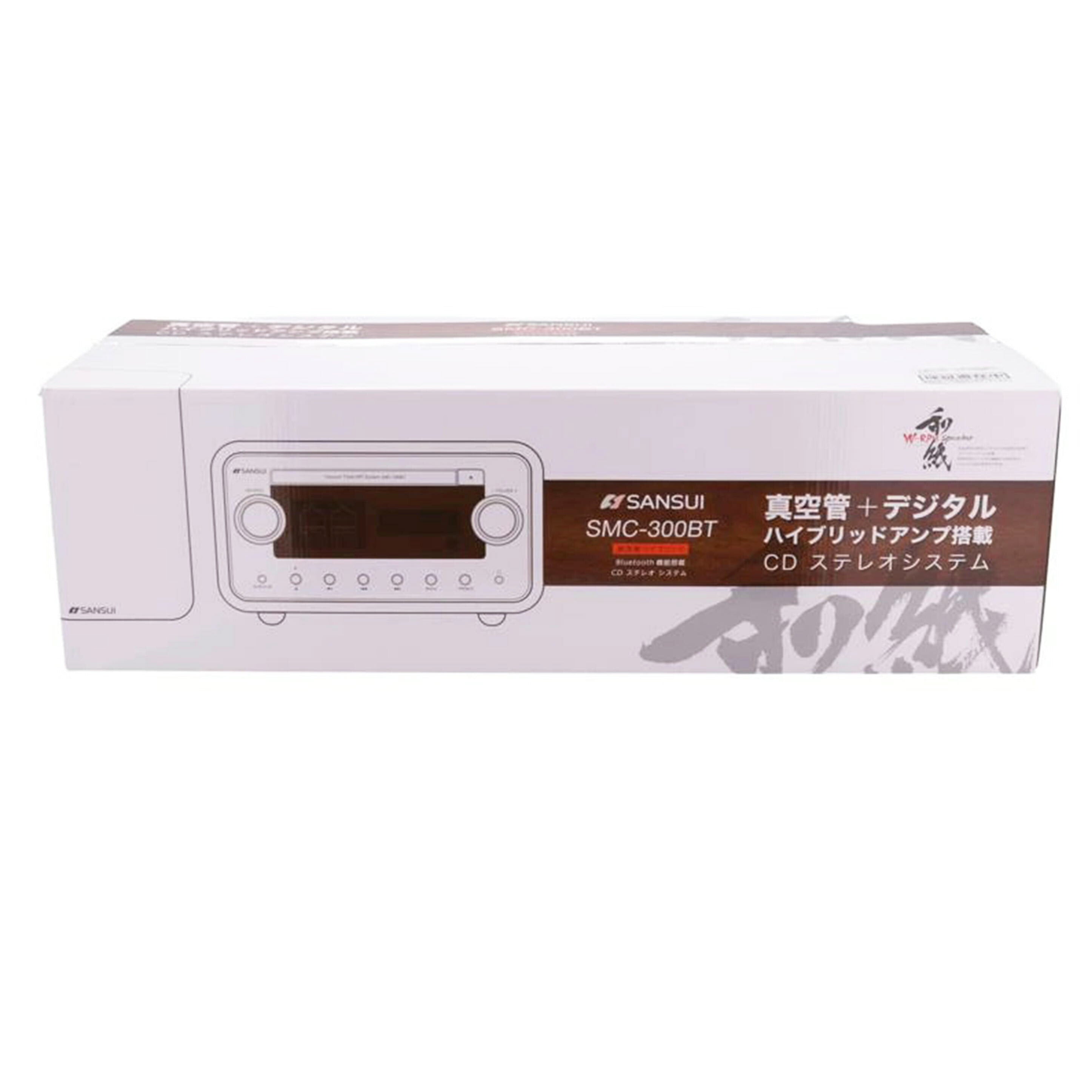 SANSUI サンスイ /真空管ハイブリッドCDステレオシステム 未使用品/SMC-300BT//-/Sランク/78