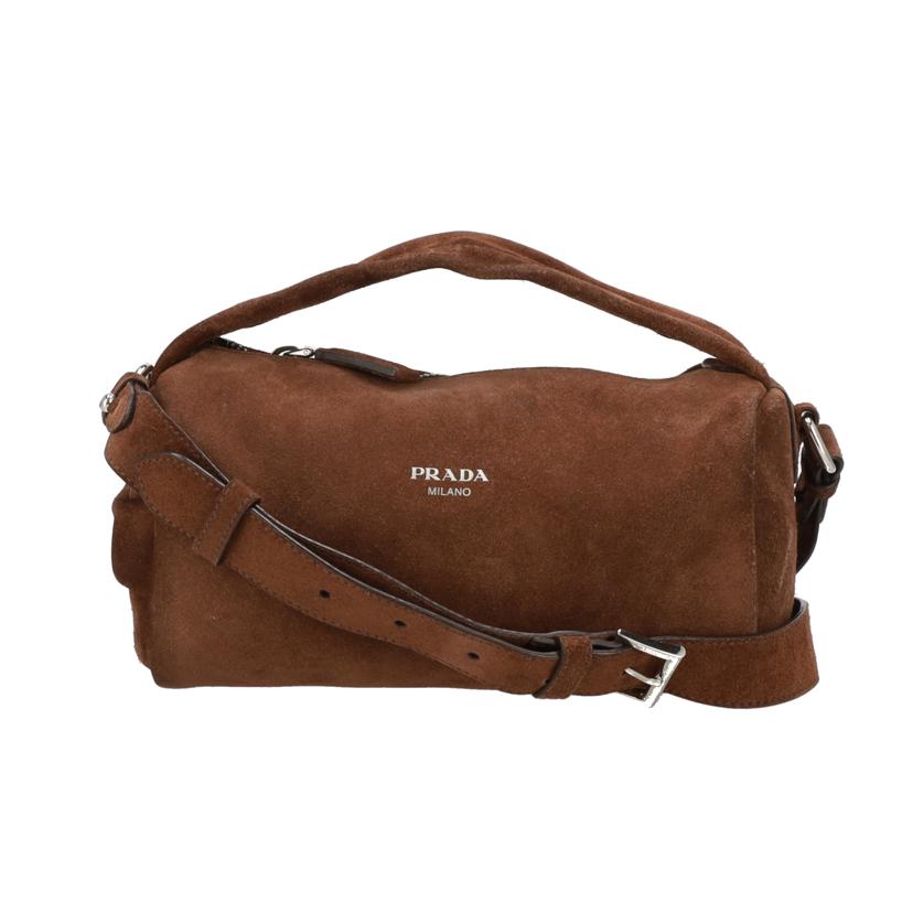 PRADA プラダ/スエード2WAYショルダーバッグ/2025モデル/2VH188_2C4S//ABランク/91