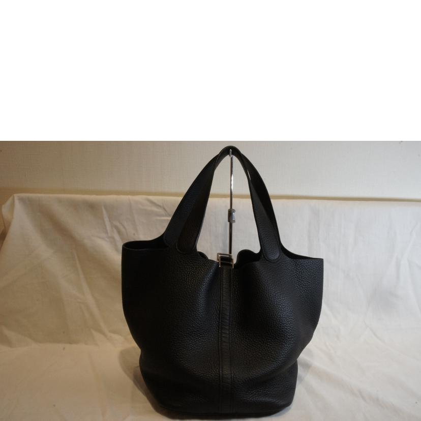 HERMES エルメス/ピコタンロックGM/ノワール/SV金具//□N/Aランク/92
