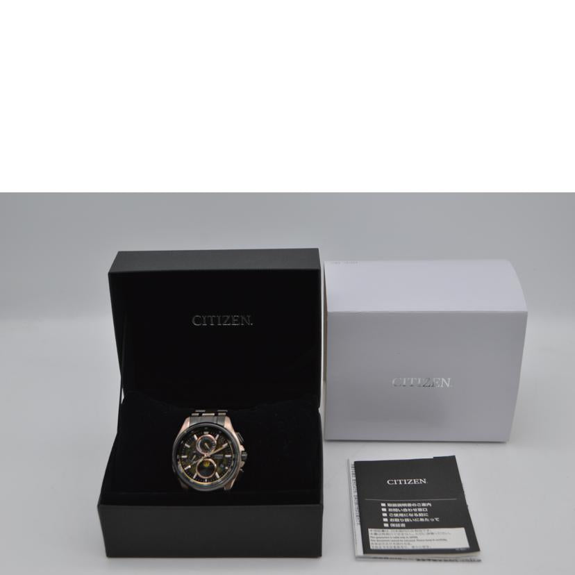 CITIZEN シチズン/ATTESA 電波ソーラー/HAKUTO-Rコラボ/BY1009-64Y//422******/Aランク/89