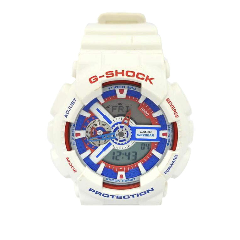 CASIO G-SHOCK GA-110TR トリコロールカラー ホワイト稼働品 CASIO カシオ/時計｜WonderREX-ONLINE 公式通販サイト