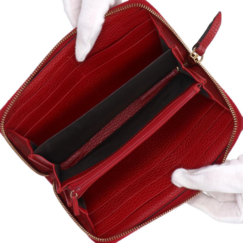 GUCCI グッチ/ダブルGジップアラウンドウォレット/456117//496***/ABランク/20