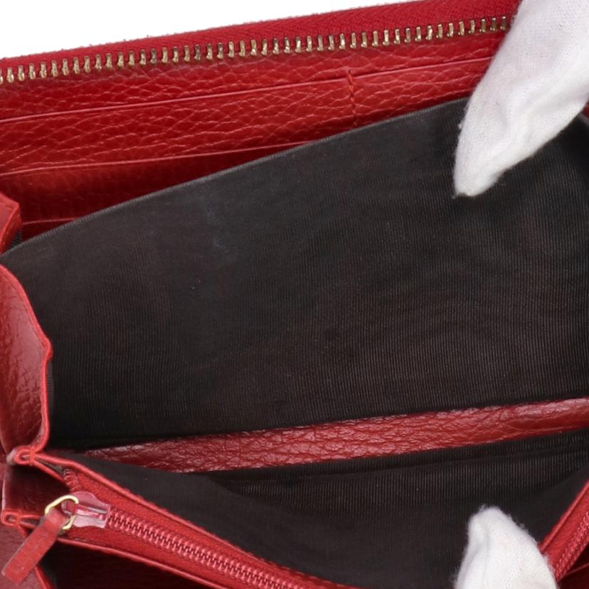 GUCCI グッチ/ダブルGジップアラウンドウォレット/456117//496***/ABランク/20
