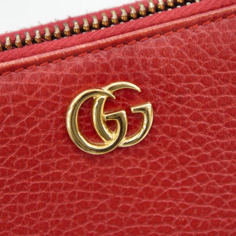 GUCCI グッチ/ダブルGジップアラウンドウォレット/456117//496***/ABランク/20