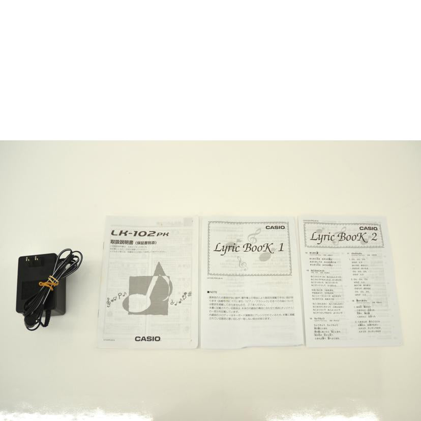 CASIO カシオ/電子キーボード/LK-102PK//ABランク/75