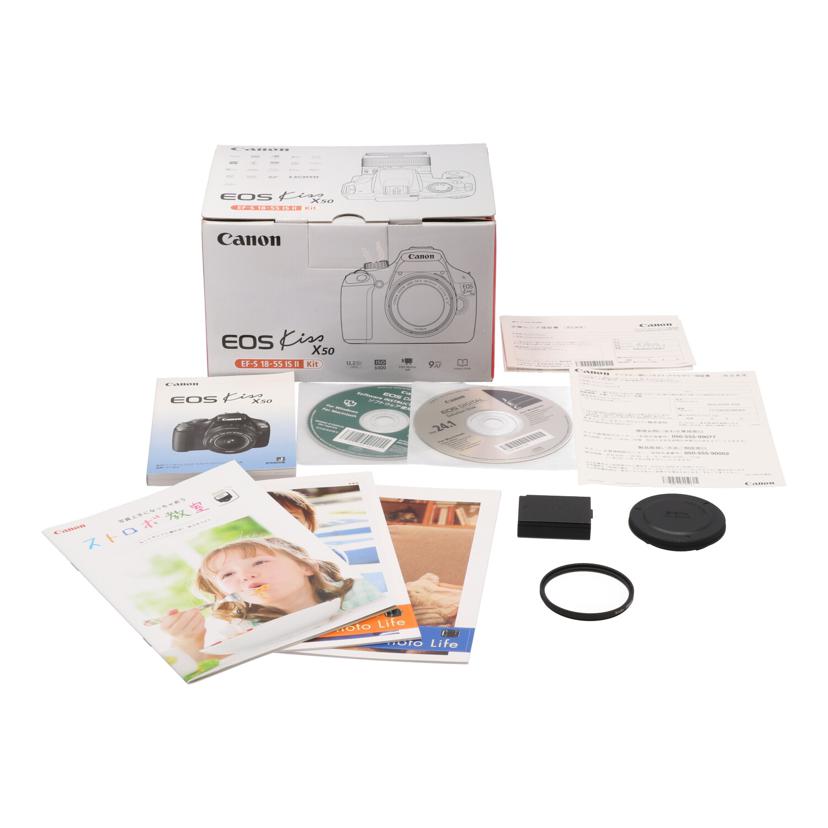 Canon キヤノン/デジタル一眼 レンズキット/EOS Kiss X50 レンズキット//171063038583/Bランク/42