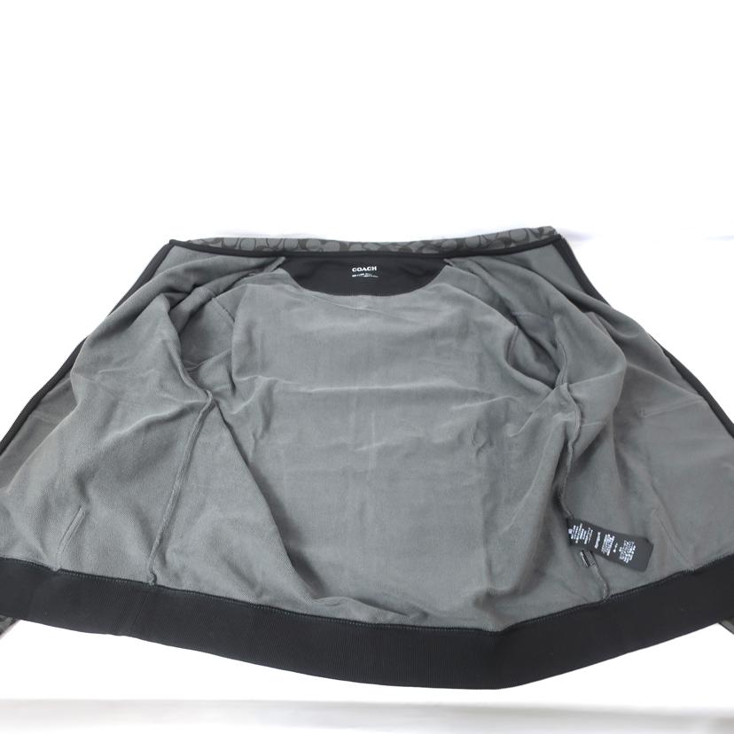 COACH コーチ/ジップアップパーカー XLサイズ シグネチャーグレー/6514//Aランク/65