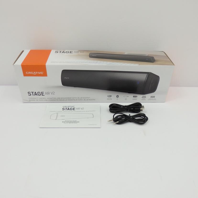 CREATIVE/USBサウンドバー/STAGE AIR V2//Aランク/77