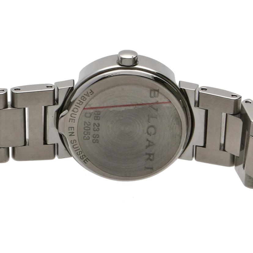 BVLGARI ブルガリ/ブルガルブルガリ12Pダイヤ白/クォーツ/BB23SS//O 2***/Aランク/75