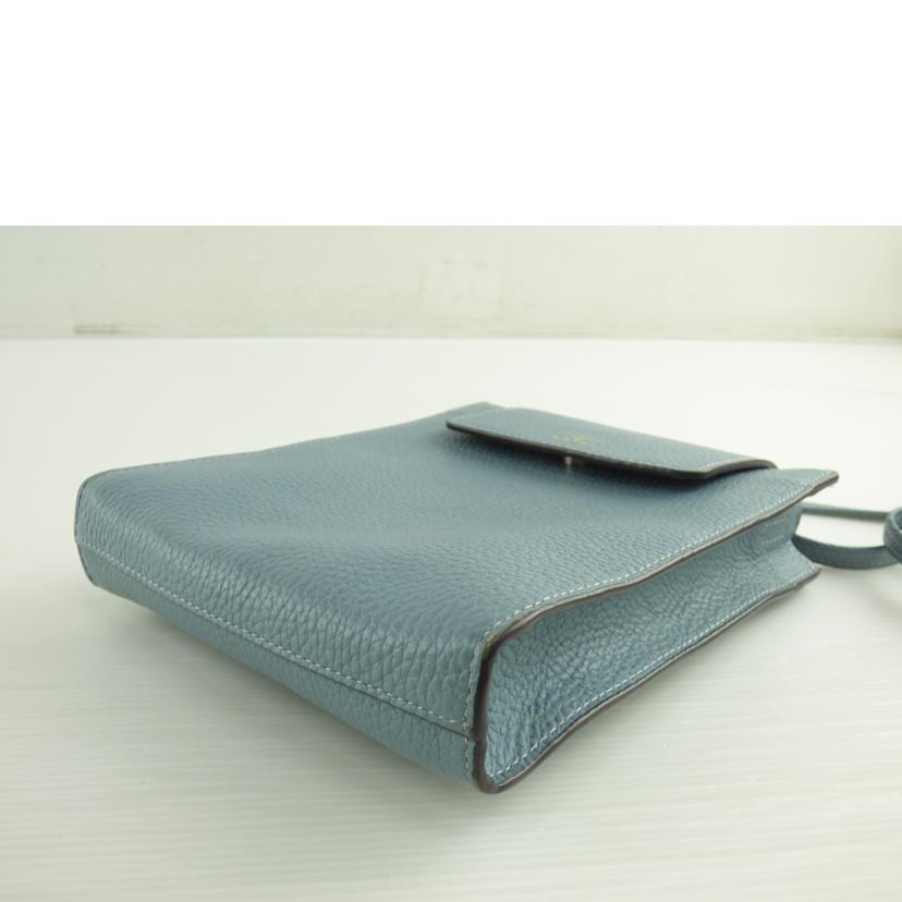 PELLE BORSA ペレボルサ/レザーショルダーバッグ//Bランク/64