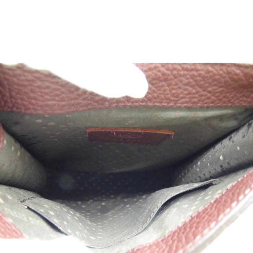 PELLE BORSA ペレボルサ/レザーショルダーバッグ//Bランク/64