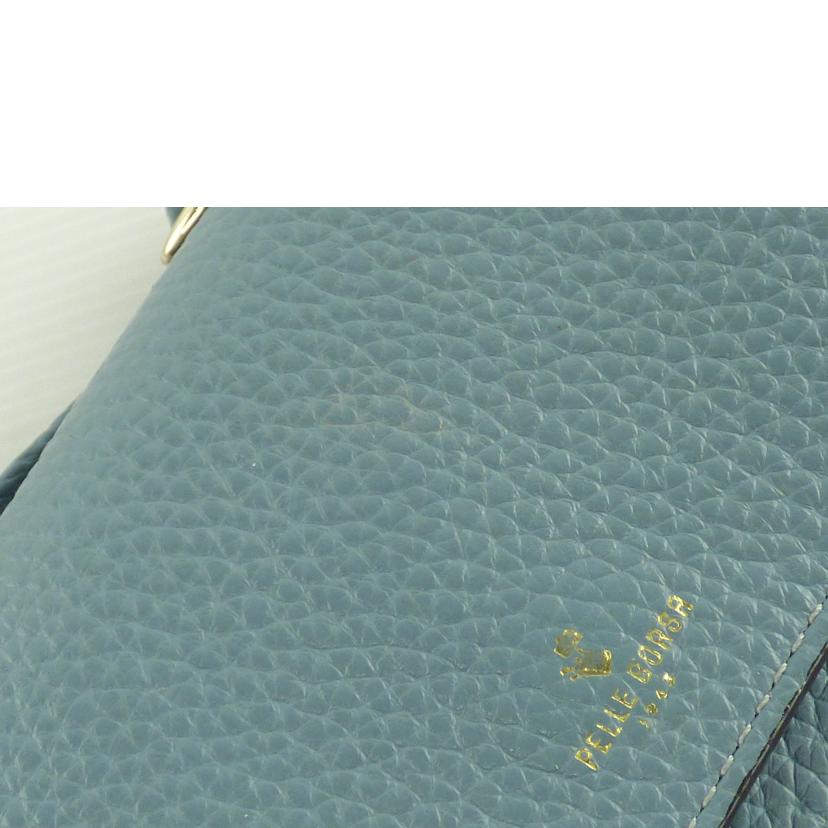 PELLE BORSA ペレボルサ/レザーショルダーバッグ//Bランク/64