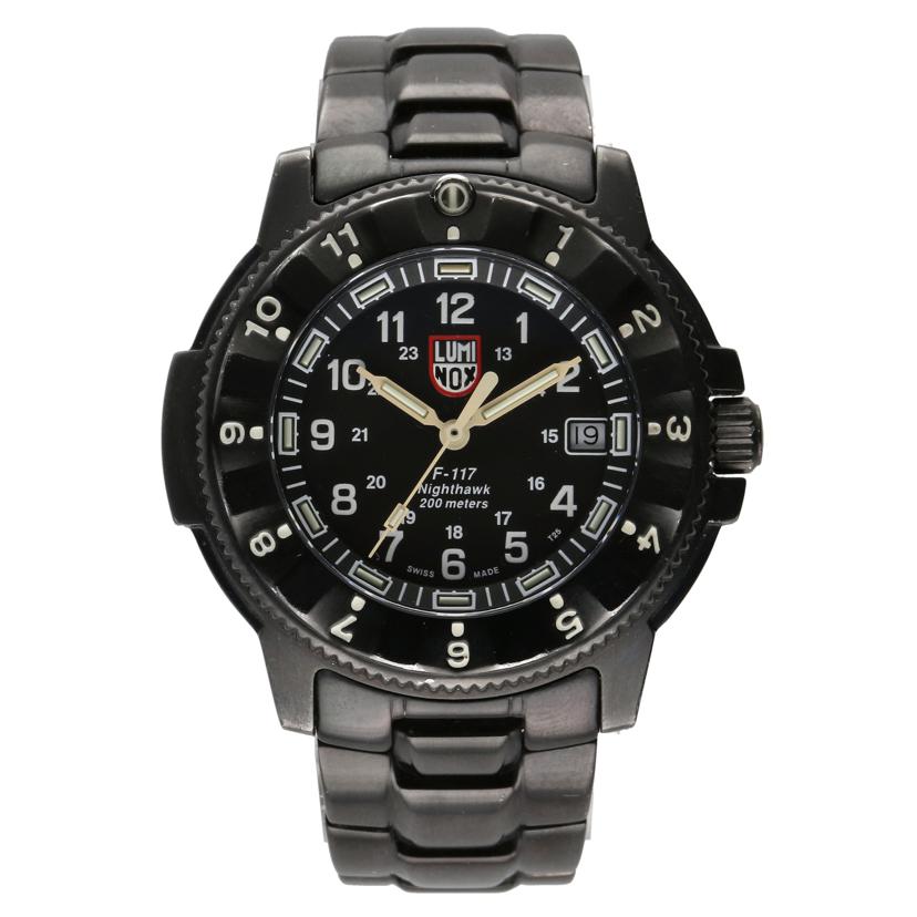 LUMINOX ルミノックス/F-117ナイトホーク/クォーツ/3400-200//Bランク/75