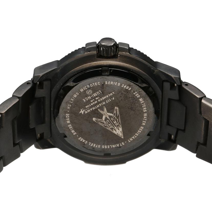 LUMINOX ルミノックス/F-117ナイトホーク/クォーツ/3400-200//Bランク/75