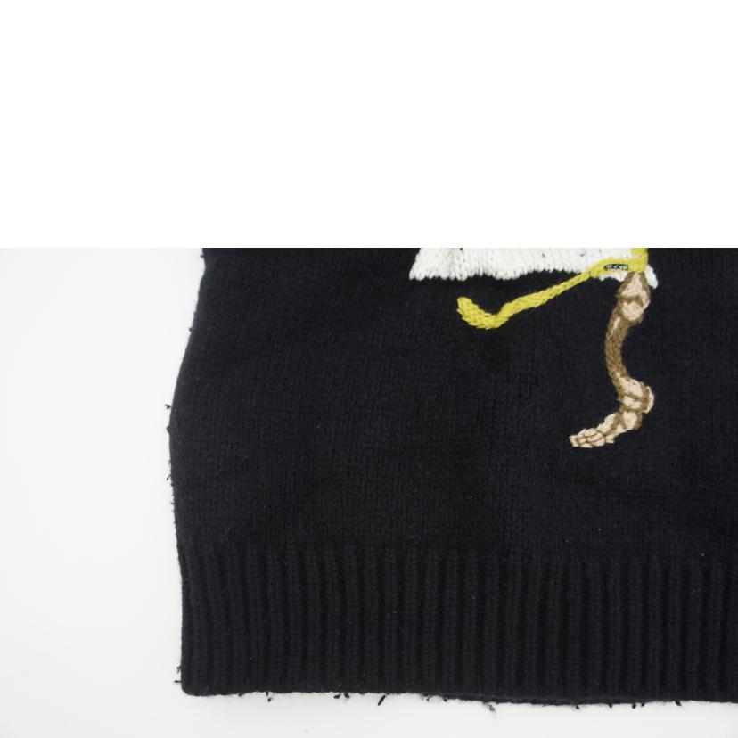 OFF WHITE オフホワイト/パスカルウェットフロアクルーネックニット/OMHE054F20KNI002//Bランク/71